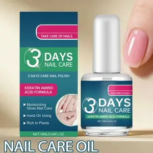 Nail Care Oil, Nail Strengthener Oil for Soft & Breakable Nails, Fast-Drying Formula That Prevents Peeling and Cracking, Strengthening Gel for Healthy Nails