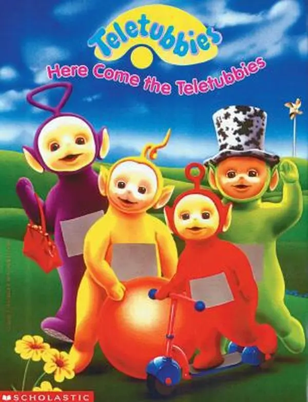 USED Book - Here Come The Teletubbies by John Youssi (Hardcover) - english