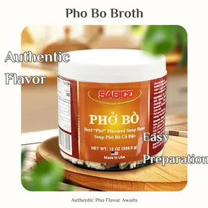 Pho Bo Beef Pho Flavored Soup Base Makes 20-22 Bowls (Sabico) 10oz (283g)