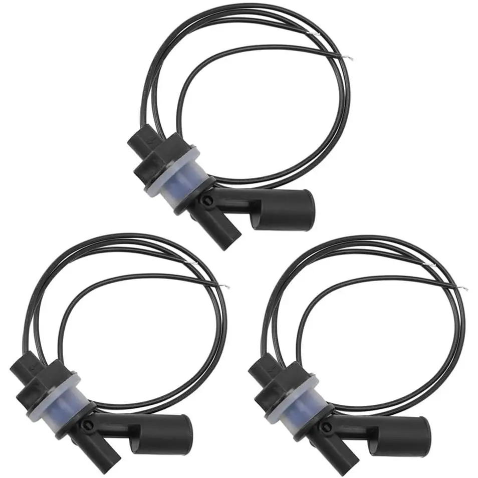 3 pc Water Level Sensor Horizontal PP Side Mount Float Switch for Tank Pool Arduino