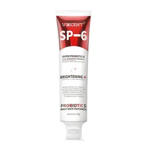 Veecent SP-6 Toothpaste | Probiotic Oral Care for EnamelRepair & Long-Lasting Fresh Breath |4.90z