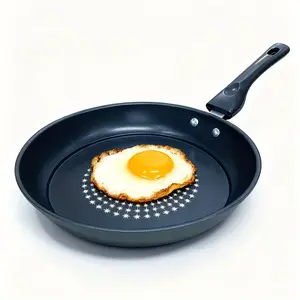Non-stick durable multi-functional frying pan, Heavy Duty Pan, thick bottom design, hand washing only, suitable for induction cookers and gas stoves, Nonstick Egg Pan