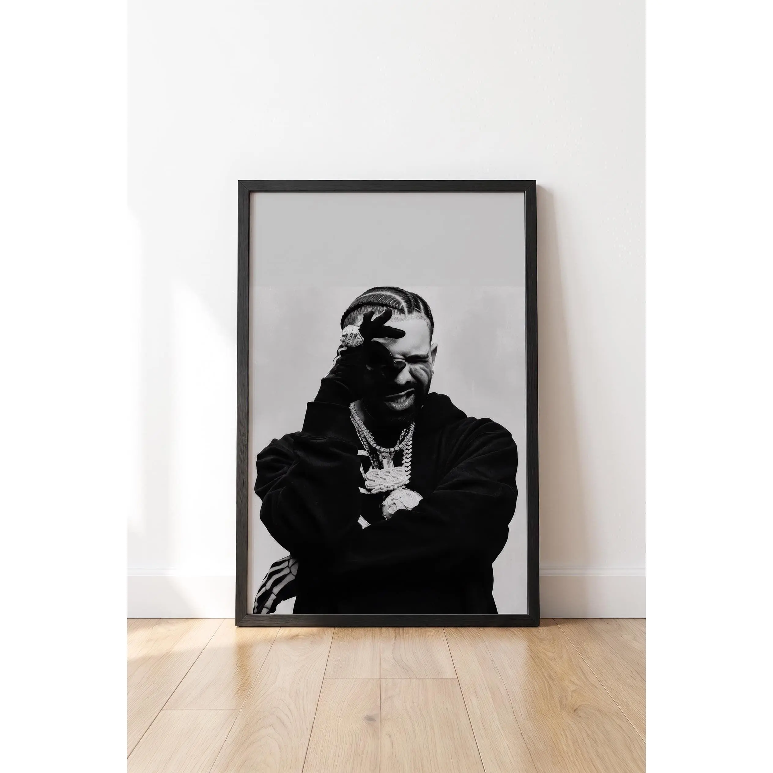 Drake Poster, Hip Hop Music Wall Art Print, Unframed Poster Print, Rap Fan Gift, Aesthetic Dorm Home Decor, Modern Printable Wall Art