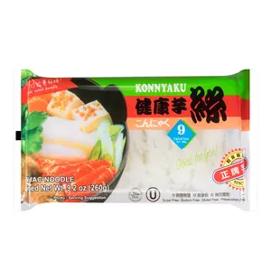 KANGERSHUANG Konjac Noodles - 3 Pack, 260g Each, Low-Calorie Healthy Meal Replacement