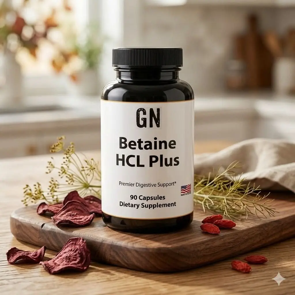 Betaine HCL Plus – 99.5% Purity | COA-Verified | GetGN