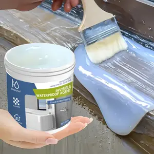 Transparent Invisible Sealing Waterproof Agent, Adhesive, Multi-Functional RV Roof Leak Proof Paint, Effective Waterproof Sealant for Bathroom, Windowsill, Walls, Roofs