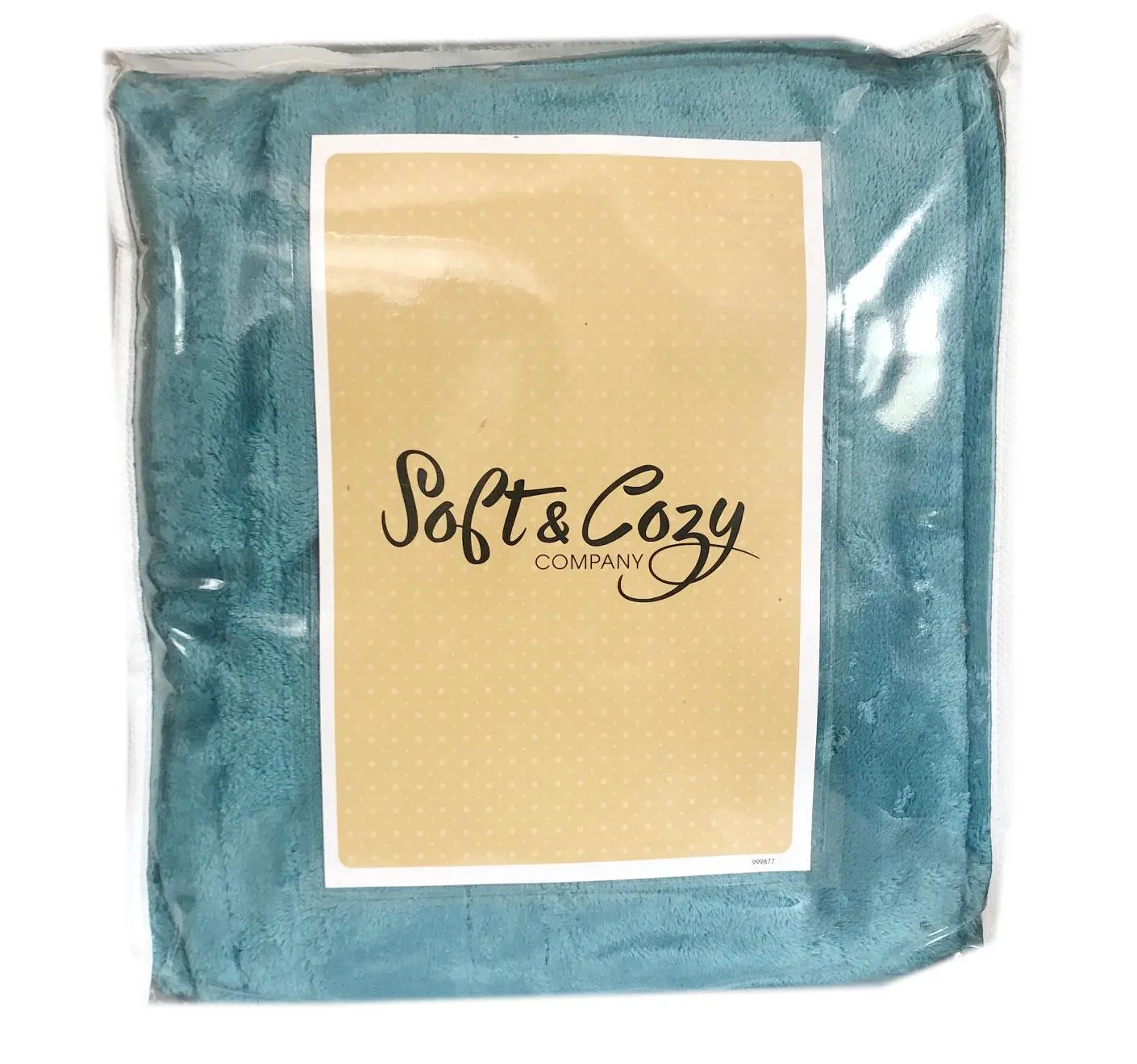 Soft & Cozy MacroMink Electric Heated Warming Angel Wrap Turquoise