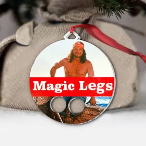 Lt. Dan Christmas Ornament: Forrest Gump Funny Ornament with Magic Legs, Gag Gift, Funny Ornament, Ugly Ornament, White Elephant, Unique Holiday Decoration, Humorous Xmas Ornament Gift Idea, Funny Sarcastic Office Life Holiday - scs15379