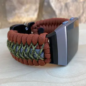 Paracord Watch Band compatible with Fitbit Ionic (watch not included)