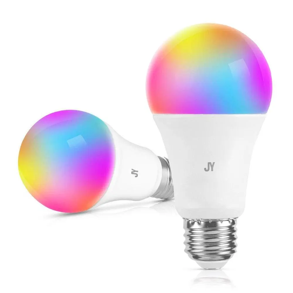 JONATHAN Y Owen Contemporary Integrated LED Metal Floor Lamp - Dimmable Lighting, Adjustable RGB Color Lights, Ideal for Bedroom, Living Room, Office, Kitchen, Adjustable Rgb Lighting