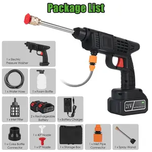 ApexSeclect Electric Pressure Washer Electric Powered Power Wash Power Washers , Pressure Cleaning Machine with Foam Cannon for Cars, Fences, Driveways, Patios, Home Cleaning