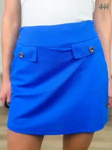 Dear Scarlett Crushing it High-Rise Knit Skort - Multiple Colors