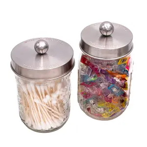 Apothecary Stainless Steel Lid for Mason Jars