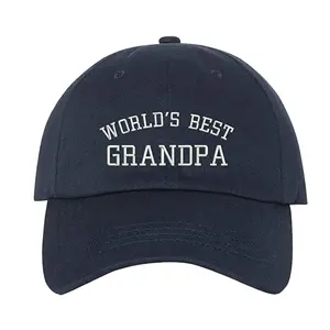 Worlds Best Grandpa Baseball Hat | Grandpa Baseball Cap | Gift for Grandpa | Grandpa Hat