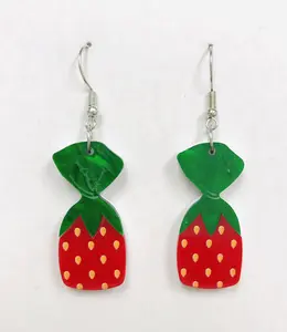 Strawberry Candy Earrings
