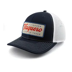 Retro Patch Trucker Navy & White