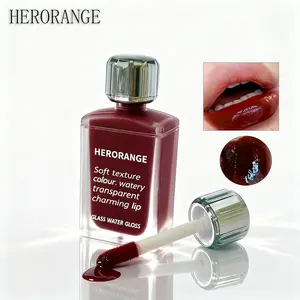 HERORANGE Premium Glossy Lip Tint Non-Transfer Plumping Effect Long Lasting Moisture 6 Best-Selling Shades Sheer Lip Tint Maquillaje Para Mujer Perfect For Party Christmas Gift 24-hour moisturizing cosmetic !