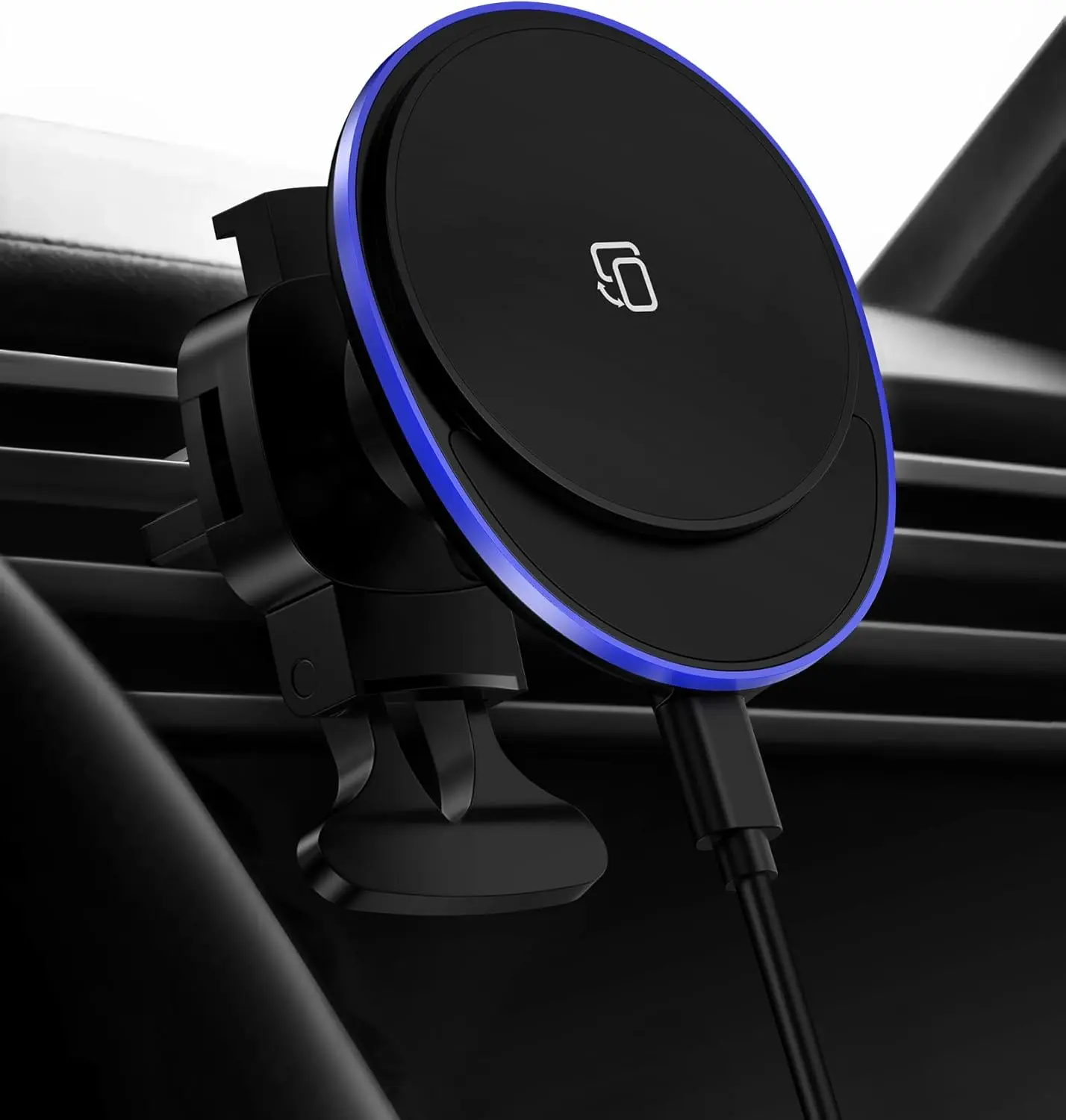 Samsung Galaxy S Ultra Wireless Car Charger, W Magnetic Car Mount Charger for Samsung Galaxy S S Ultra, for Apple Magsafe° Adjustable Air Vent Mount Charge for iPhone e    Pro Max