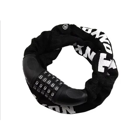 Anti-Hydraulic Shear Chain Bike Lock - Adjustable, One Size Bicycle Accessories for Outdoor Cycling, Ebike, Mountain Bike Use