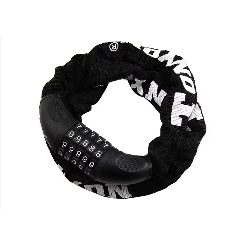 Anti-Hydraulic Shear Chain Bike Lock - Adjustable, One Size Bicycle Accessories for Outdoor Cycling, Ebike, Mountain Bike Use
