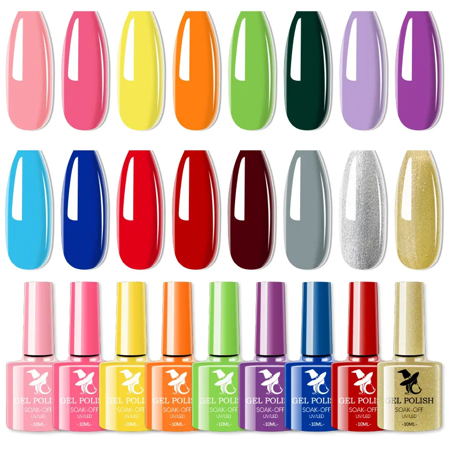 6-piece set of UV gel nail polish, toe oil, customizable nail polish, non-toxic gel nail polish for toes, eco-friendly and safe nail polish, for home manicure