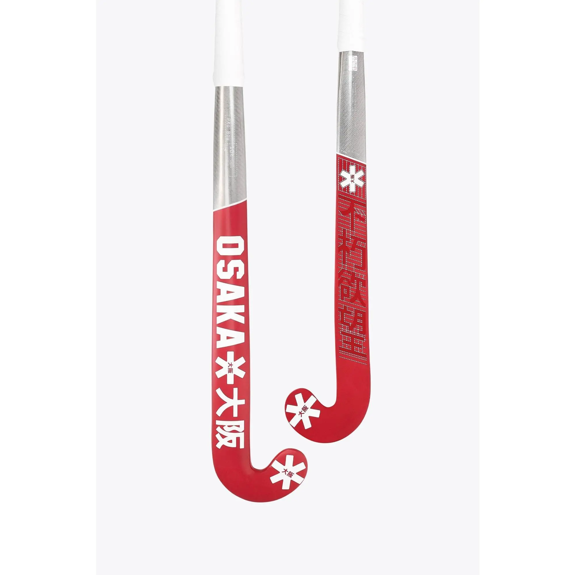 Osaka Indoor Hockey Stick Pro Bow 10 | Pompeian Red