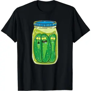 100% Cotton Mademark x Rick and Morty - Pickle Rick Jar Rick & Morty Shirt T-Shirt