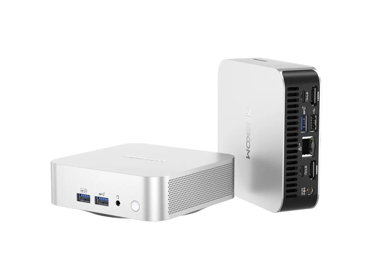 GEEKOM Mini PC A5 Pro AMD Ryzen 5 7530U (Beat 7430U)16GB DDR4 1TB SSD AMD Radeon Graphics Windows 11 Pro|8K Video Editing|Wi-Fi6|BT 5.2|2xHDMI|4xUSB|SD Slot|Business&IT Office&Education