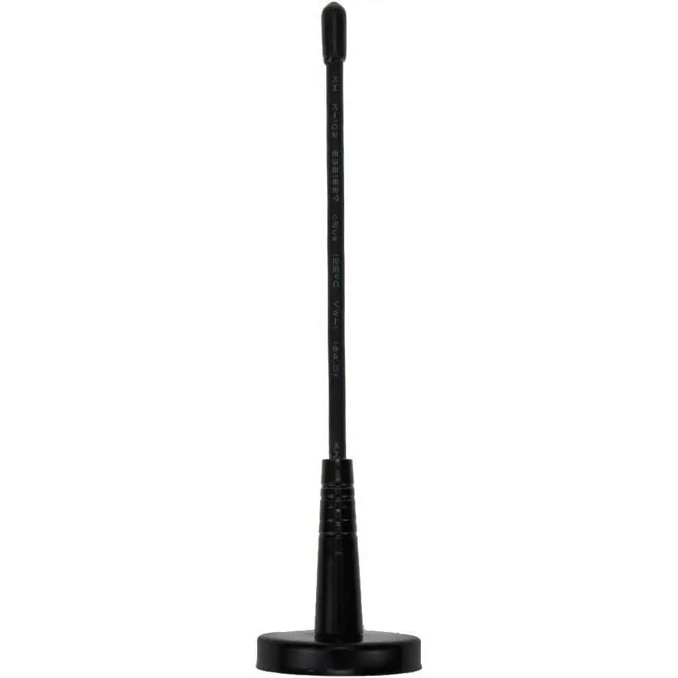 Universal Metal Magnetic Base Dummy Antenna - 155mm/6.1" Roof-Mounted Car Decoration, Effortless Tool-Free Install, Robust Magnetic Grip, Static Shield, No-Wire Exterior Accessory for Most Vehicles to Enhance Appearance