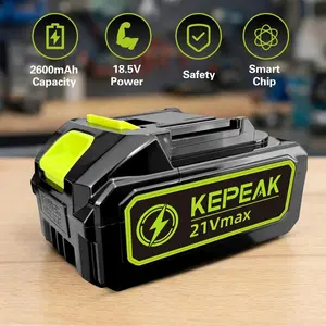 21V Max 13Ah High-Capacity Rechargeable Lithium Power Tool Batteries, Premium Replacement for 21V Cordless Power Tools
