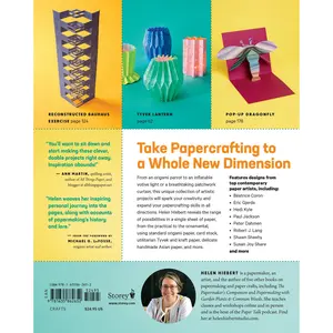 The Art of Papercraft by Helen Hiebert, Michael G. LaFosse [Paperback Book]