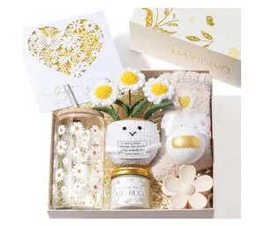 Birthday Gifts for Women Care Package Get Well Soon Gift Baskets, Unique Self Care Spa Gift Set for Women, Mothers Day Thinking of You Inspirational Gifts for Womens Mom Her Friends Sister Teen Girls