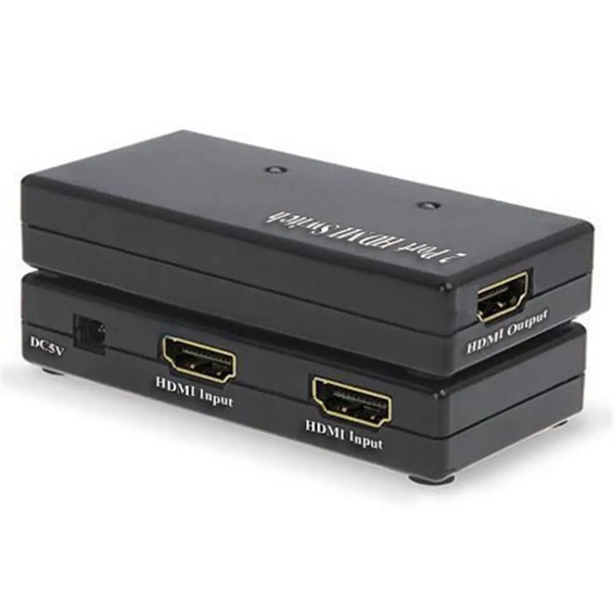 212 MAIN 2-Port HDMI Signal Switch, Auto-Switch 2X1 Device for Computers, Supports 1080p Networking Compatibility