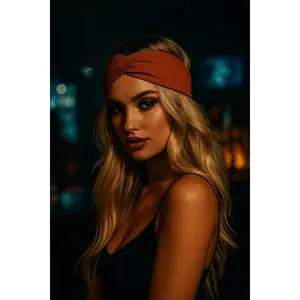 Boho Soft Ribbed Headbands - Ultra Stretchy - Casual Style - Workout Yoga Gym - Handmade Headbands for Women