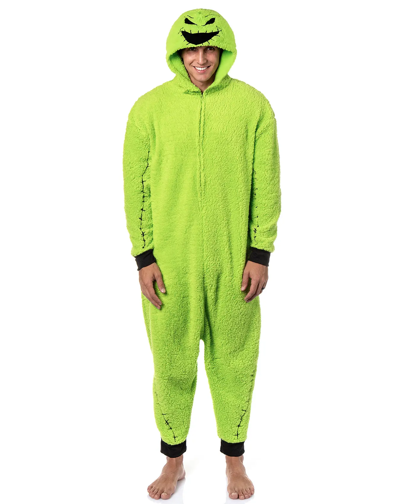 The Nightmare Before Christmas Oogie Boogie Costume One Piece Pajama Union Suit
