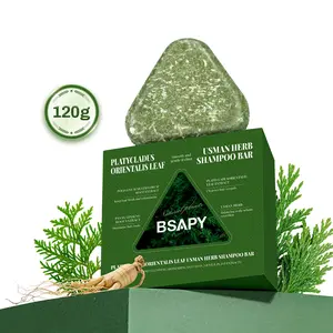 BSAPY Anti Hair Loss Shampoo Bar – DHT Blocker with Polygonum, Ginseng & Tea Tree, Strengthens Roots, Reduces Hair Fall, for Thinning Hair, Sulfate-Free, Herbal Hair Growth Soap 120g Haircare Cleansing Conditioner Biotin Hair Conditioner Bar tiktokshopsp