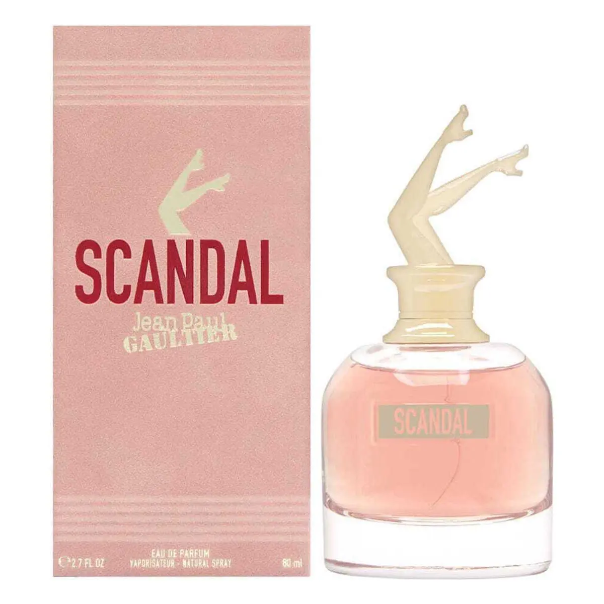 Jean Paul Gaultier SCANDAL Full-Size Elegant Sweet Aromatic Women's Eau de Parfum (EDP), 2.7 oz, Mandarin & Gardenia Notes, Honey Base, Day/Evening Wear, Packaged New in Box, Sweet Fragrance, Elegant Perfume