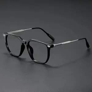 Ultra Light Tr90 Anti Blue Light Glasses Trendy Square Plain Frame Lightweight Eyewear For Eye Strain Relief Comfortable Daily Wear Stylish For Work Party Outdoor Activities And Screen Time With All Day Eye Protection