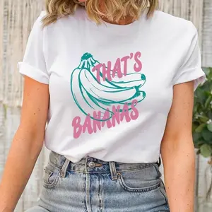 That's Bananas Shirt, Retro 90s Fruit Humor Unisex Banana Tee, Casual Shirt For Daily