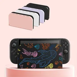 1 PCS Protective case for Switch NS2 Generation Charging Dock Protective Case, can store 5 game cards, can be used with case, anti-scratch, NS2 console accessory, ABS material, lightweight and easy to install, Cover