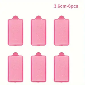 6pcs Large Sponge Hair Rollers