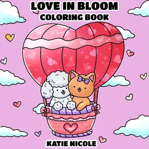 Love in Bloom Coloring Book