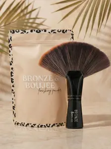 Bronze and Boujee Brush/Drying Finishing Powder Bundle For Sunless Tanning 6oz