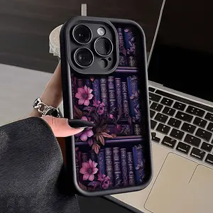 Case for iPhone 17 Pro Max 16 Plus 15 14 13 12 11 Air E With Creative Book Pattern Shockproof Anti-Scratch Stylish Smartphone Cover And for Samsung Galaxy S26