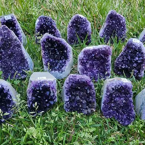 AAA Amethyst Geode Display  Decor 1pc