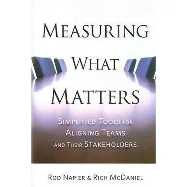 USED-Measuring What Matters: Simplified Tools for Aligning Teams and Their Stakeholders by Rod Napier (Hardcover)