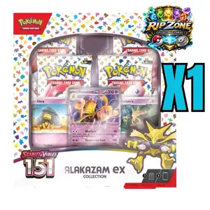 151 Scarlet and Violet  Alakazam EX Collection