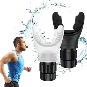 Sports & OutdoorsAMIR Upgraded Portable Breathing Trainer, Adjustable Resistance Breathe Trainer, Compact Muscle Improve Strength and Endurance, Exercise Device for Sports, Running, Martial (Black,White)