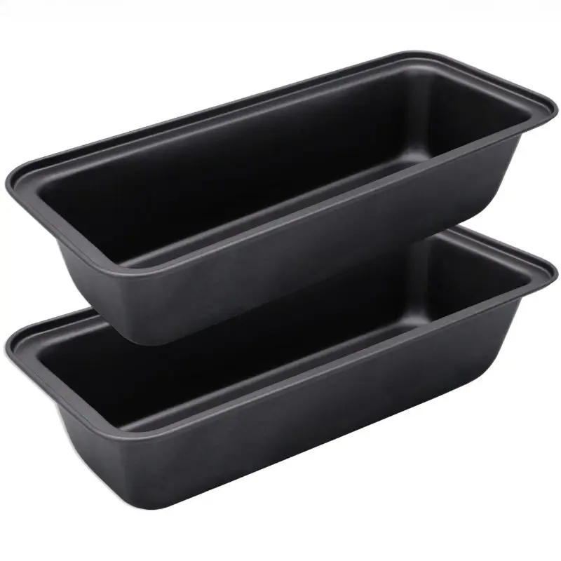 Non-Stick Brownie Pan, Rectangular Cake Baking Tray, Bakeware, Baking Tools, Kitchen, Oven Safe Dishwasher Cleanable, 5cm Deep, 9/10 Inch Single & Twin Pack