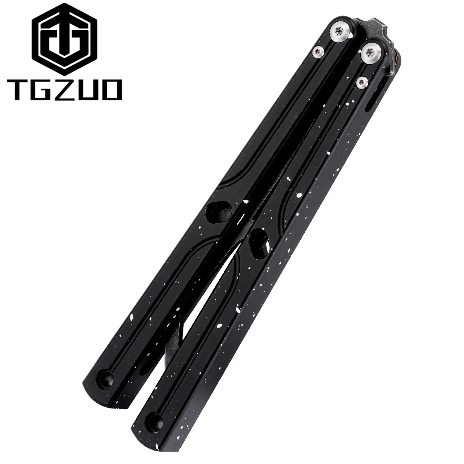 1pc Butterfly Trainer, Outdoor Flip Tool, Aluminum Alloy Handle, High-Quality Edc, Five Color Options, Durable Design, Perfect for Daily Use